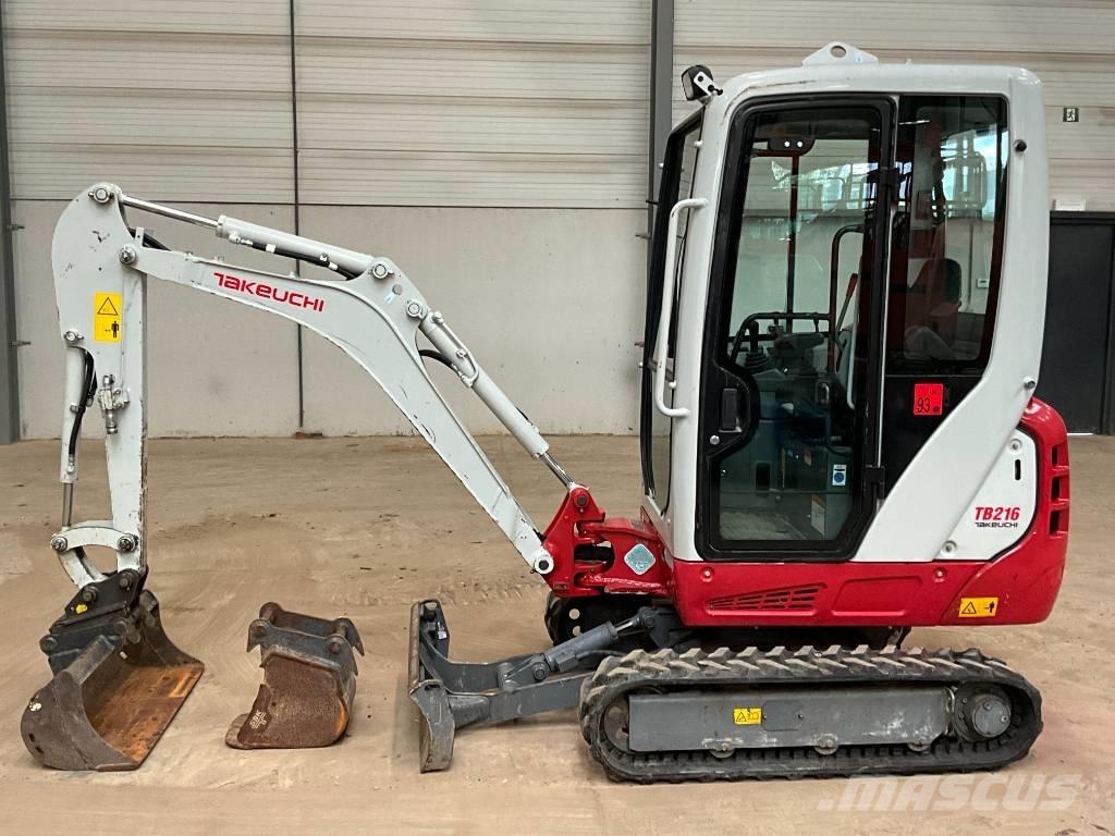Takeuchi TB 216 Minigravere <7t