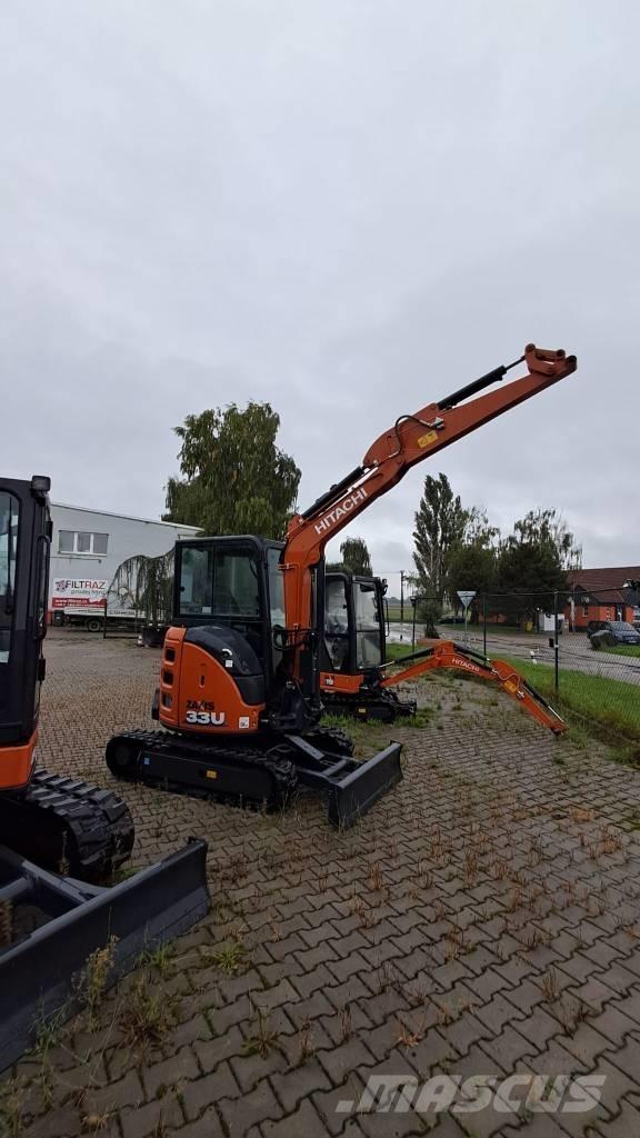 Hitachi ZX33U Beltegraver