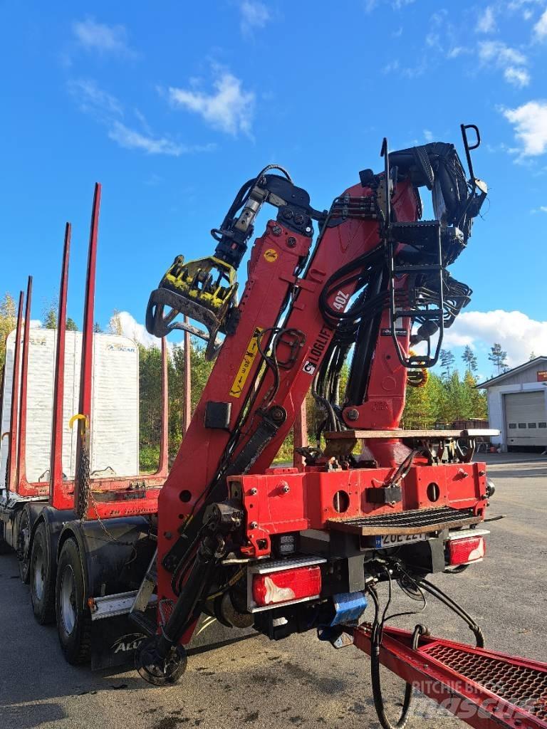 Loglift F140ZT9.5 Tømmerkraner