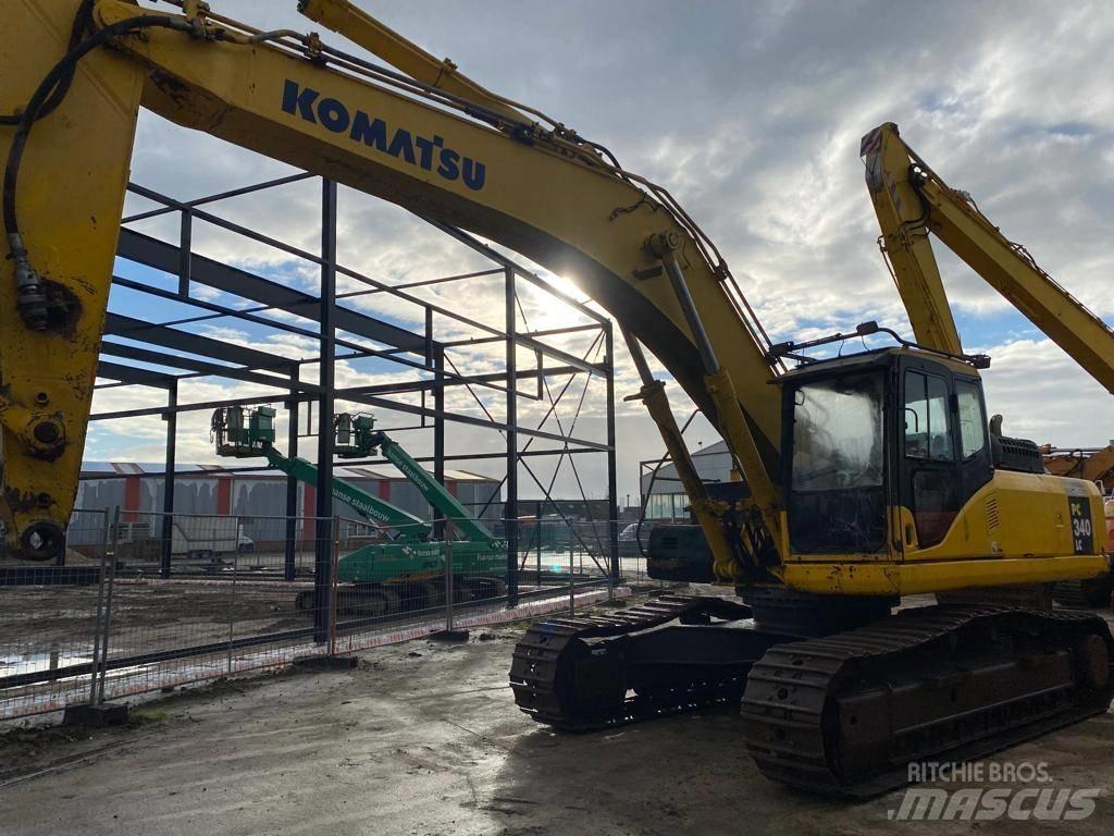 Komatsu PC340-7 Beltegraver