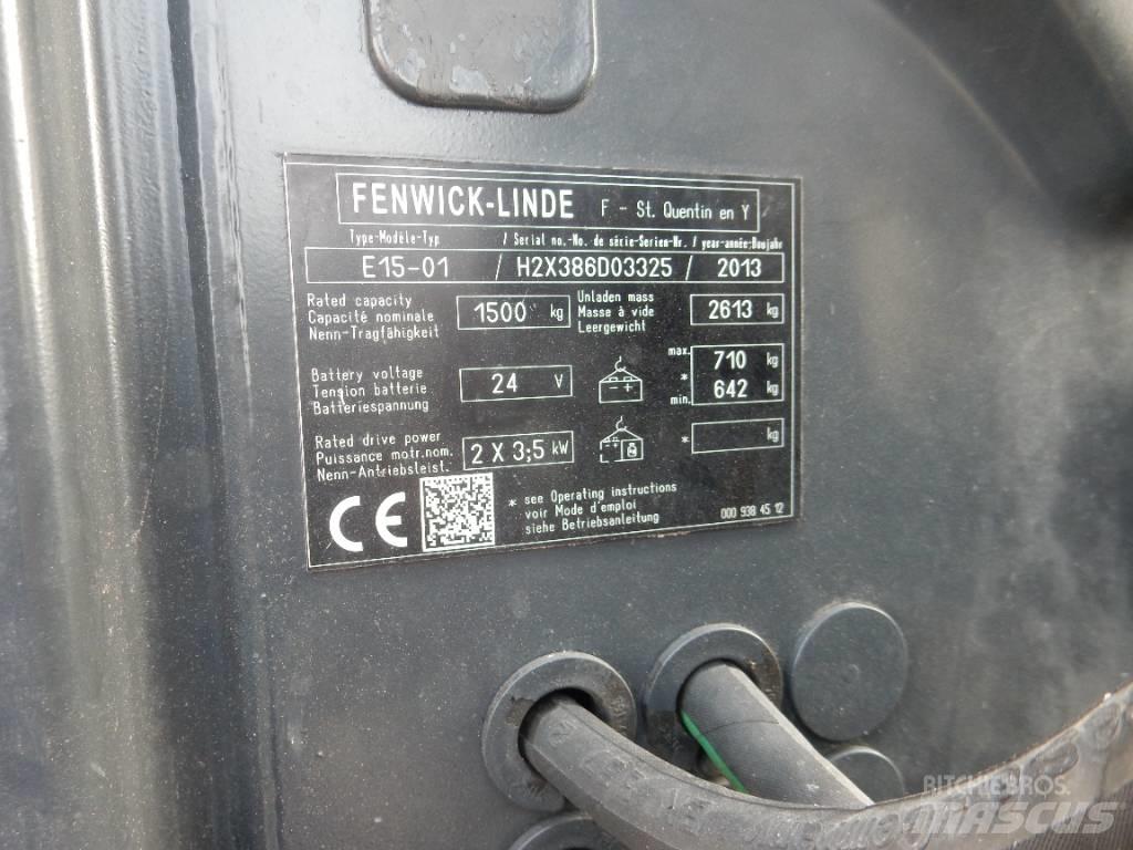 Linde E 15 Elektriske trucker