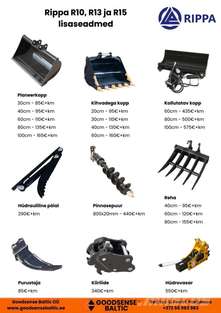 Rippa R18 Pro Minigravere <7t