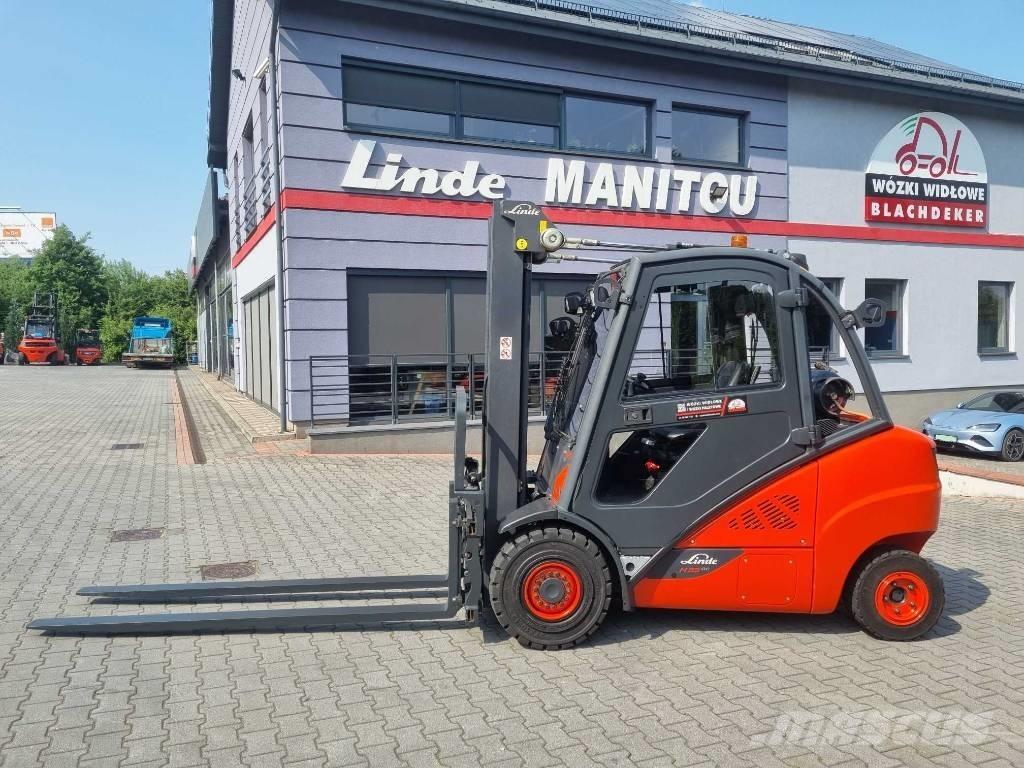 Linde H35T-02 Propan trucker