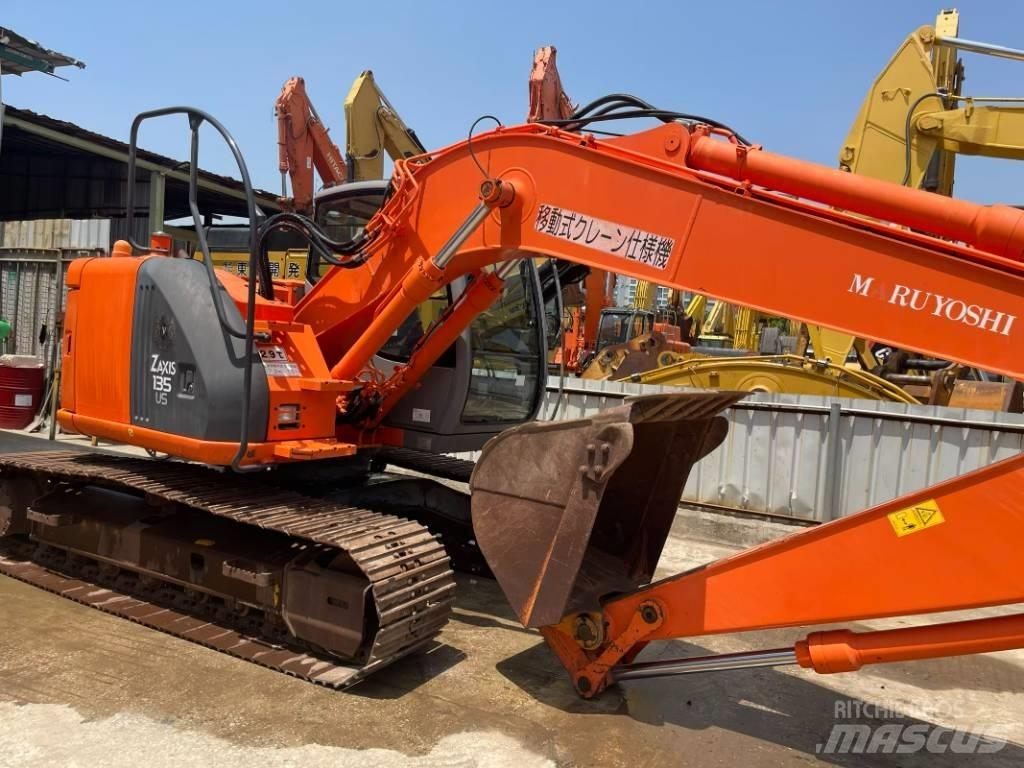 Hitachi ZX 135 Beltegraver