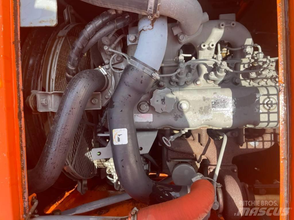 Hitachi ZX 135 Beltegraver