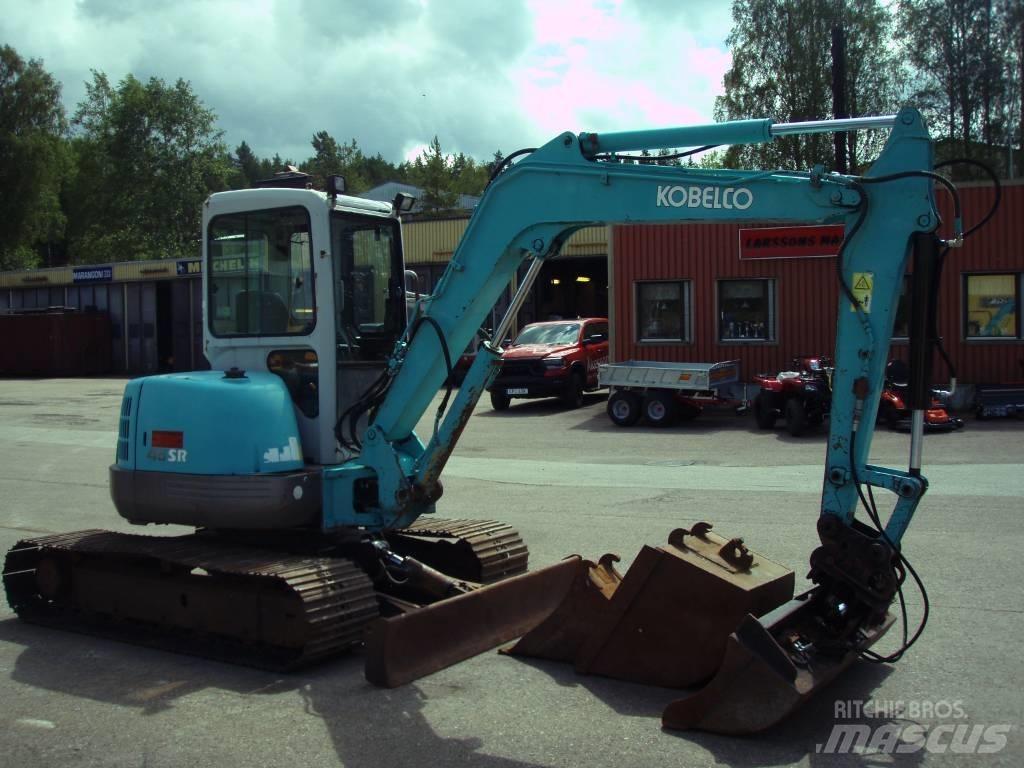 Kobelco SK 45 SR Minigravere <7t