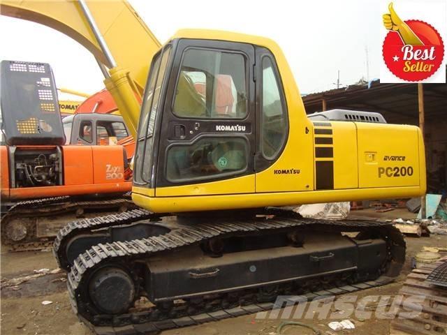 Komatsu PC 200 Beltegraver