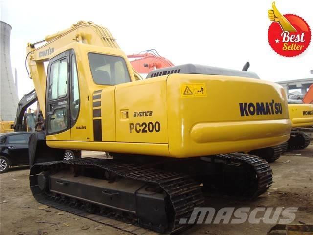 Komatsu PC 200 Beltegraver