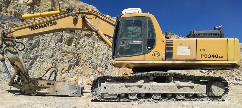 Komatsu PC 340 LC-6K Beltegraver