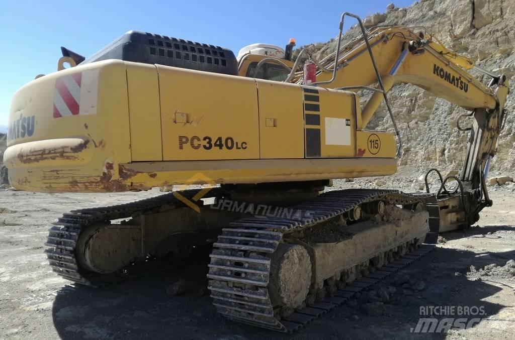 Komatsu PC 340 LC-6K Beltegraver