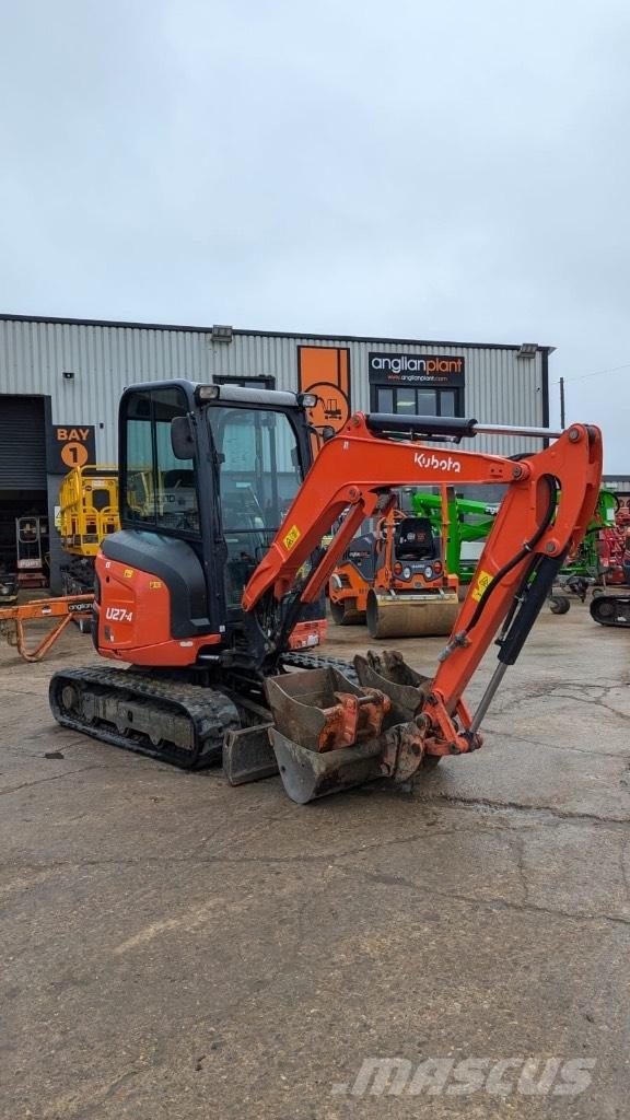Kubota U 27-4 Minigravere <7t
