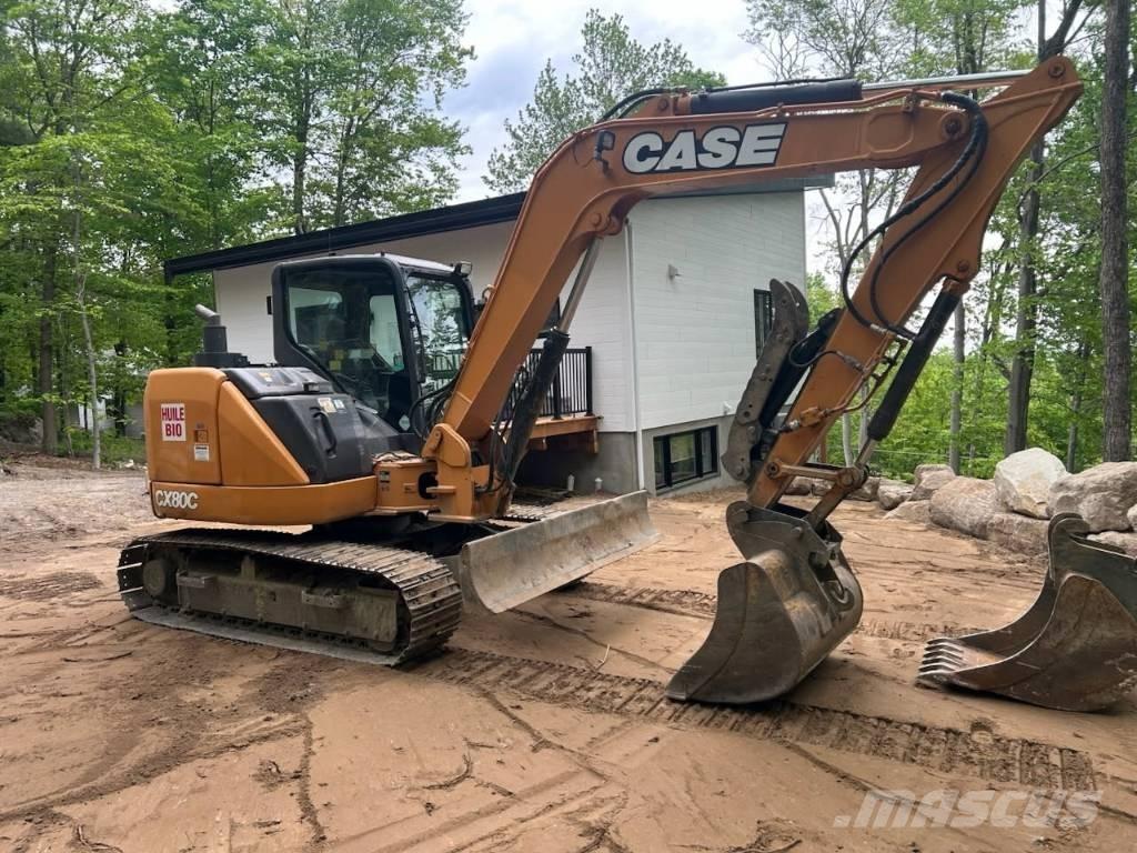 CASE CX 80 C Beltegraver