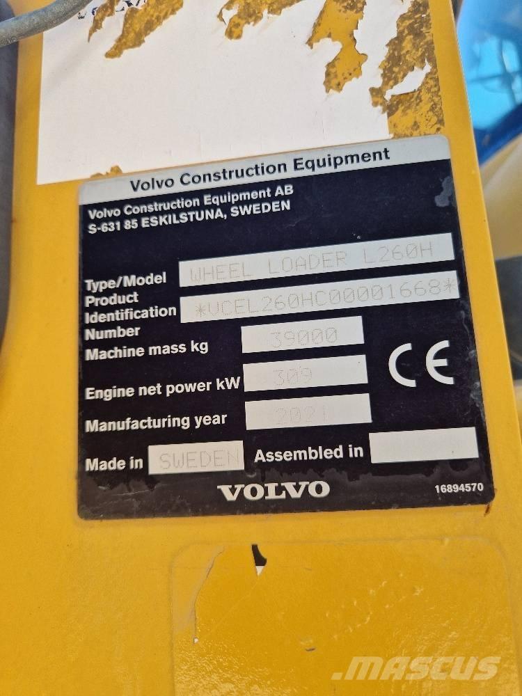 Volvo L 260 H Hjullastere