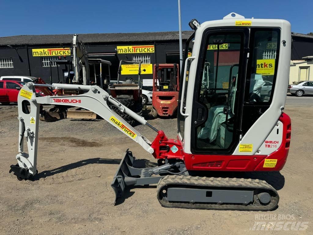 Takeuchi TB 216 Minigravere <7t