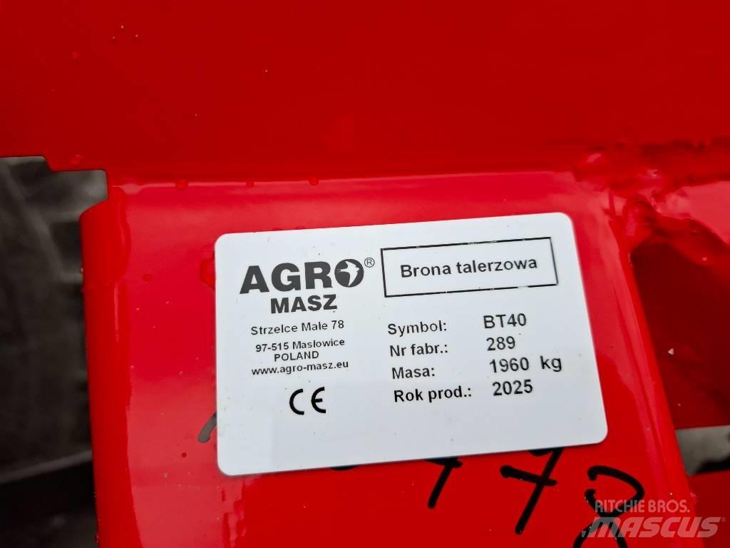 Agro-Masz BT40 Skålharver