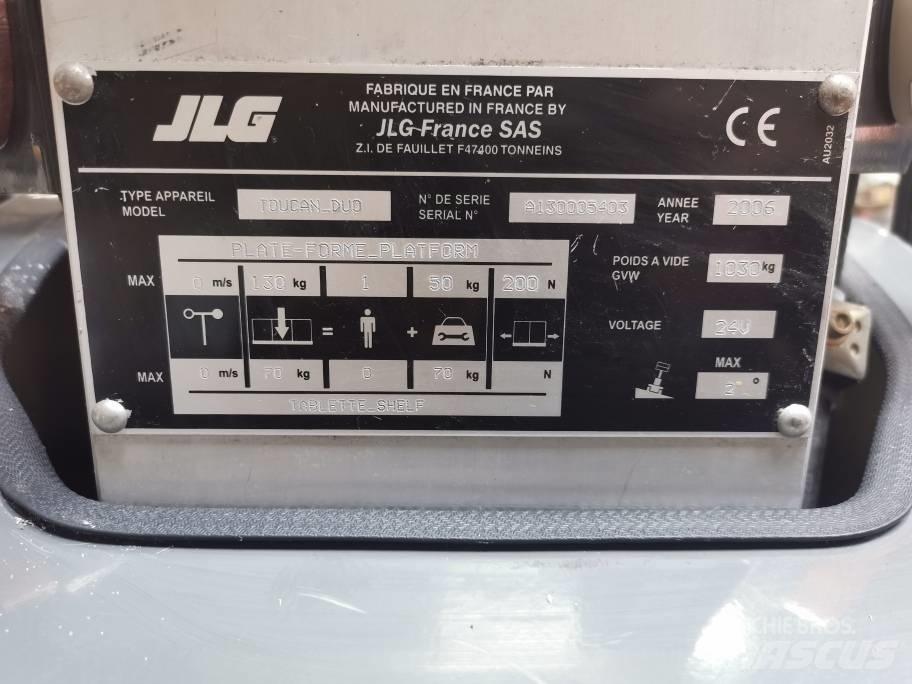 JLG Toucan Duo Personløftere