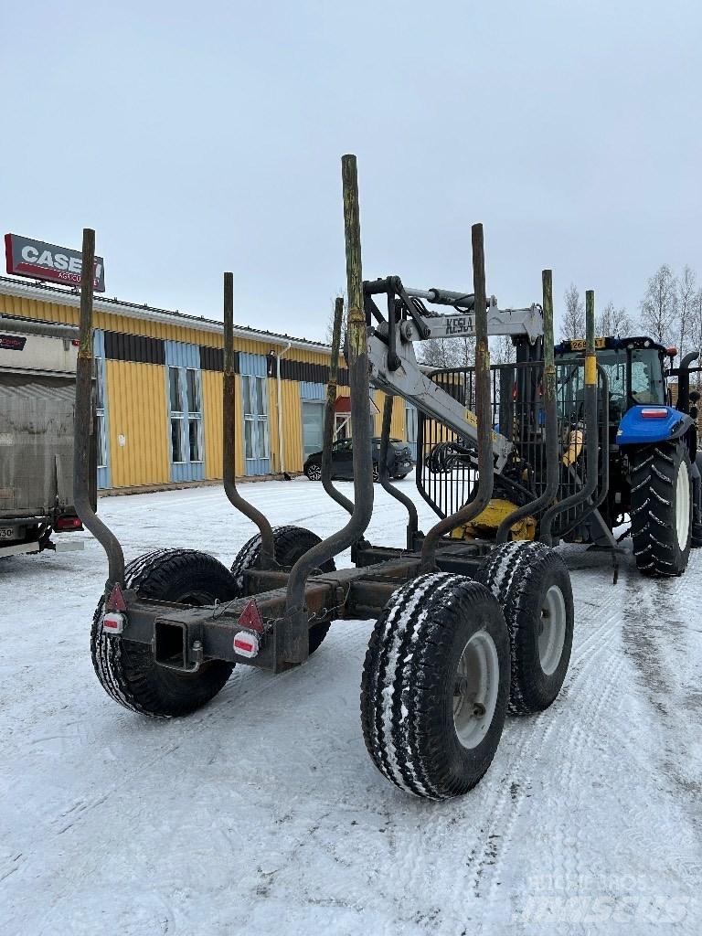 Kesla 10T + 204T Tømmerhengere