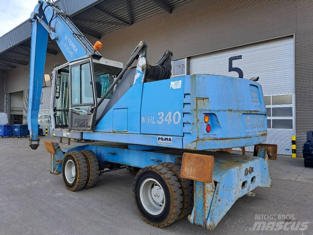 Fuchs MHL340D Gravemaskiner for avfallshåndtering