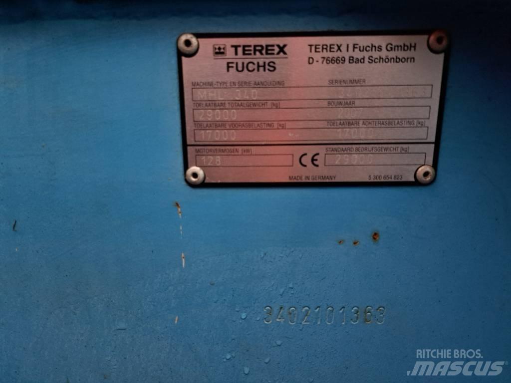 Fuchs MHL340D Gravemaskiner for avfallshåndtering