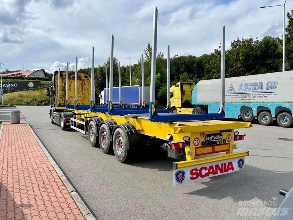Lecitrailer 3E 20 Tømmerhengere semi