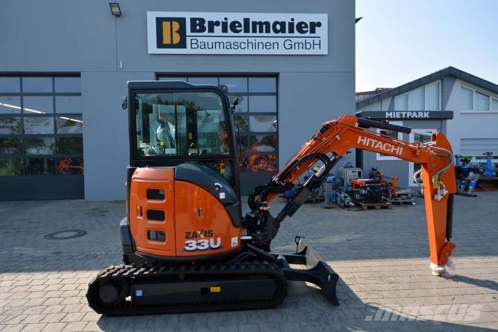 Hitachi ZX 33 U-6 Minigravere <7t