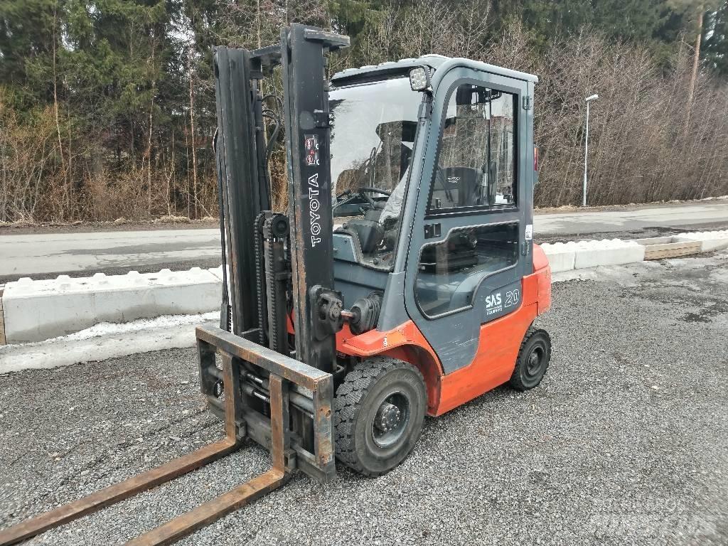 Toyota 7FGF20 Propan trucker