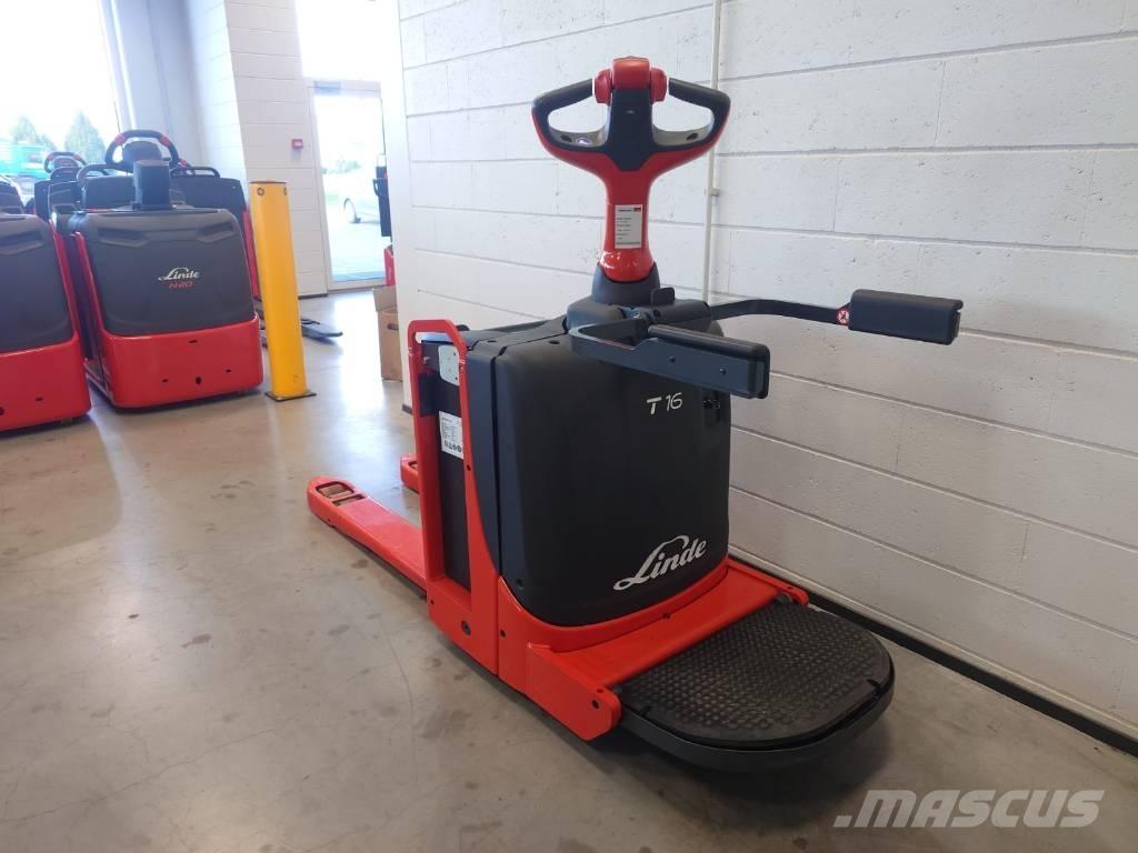 Linde T16P/1151-02 Lavtløftende truck med platform