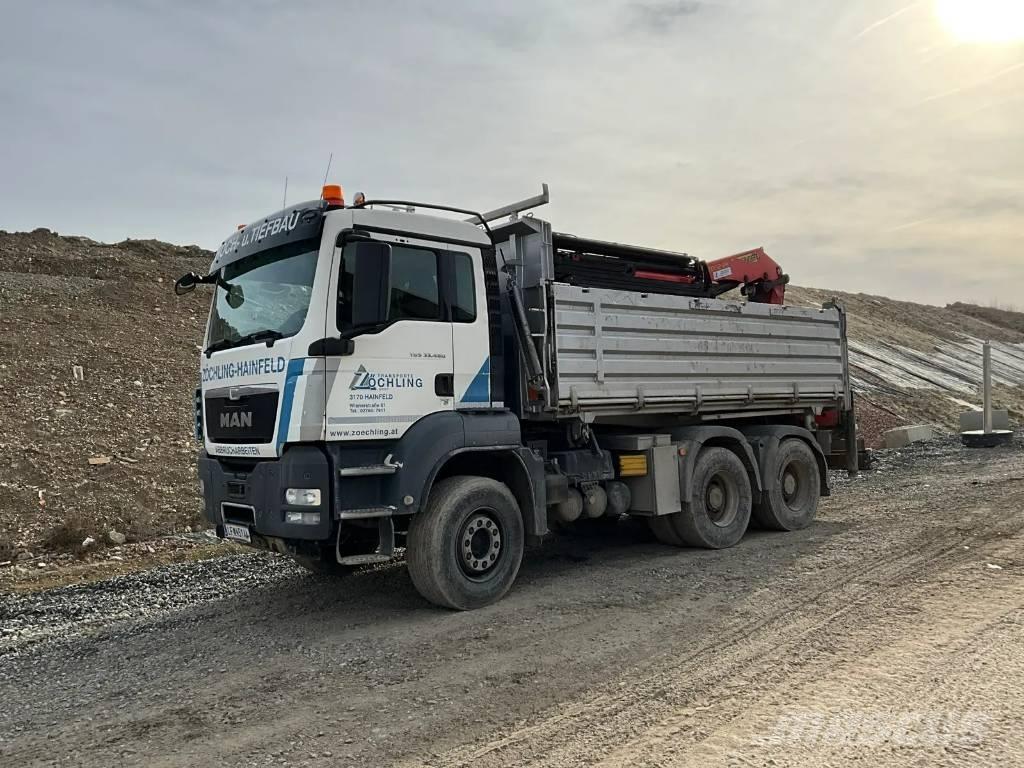 MAN TGS 33.480 BB Tippbil