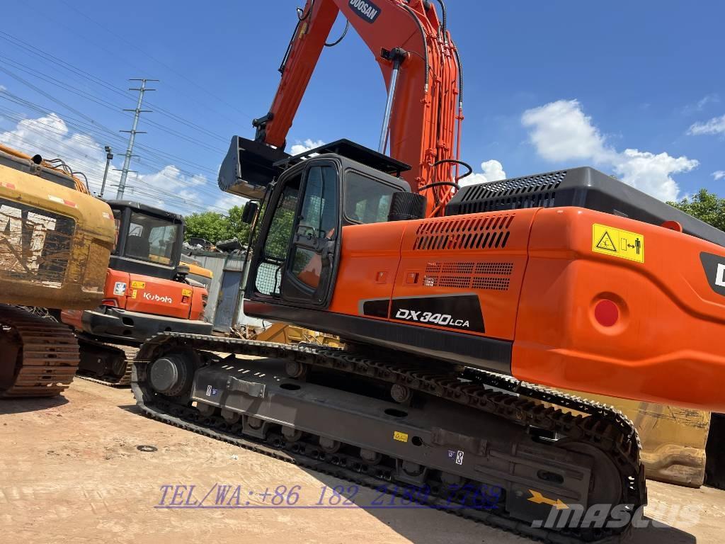 Doosan DX340 Beltegraver