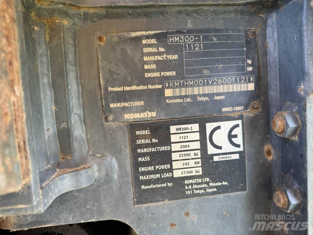 Komatsu HM300-1 Rammestyrte Dumpere