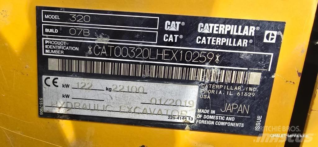 CAT 320 Beltegraver