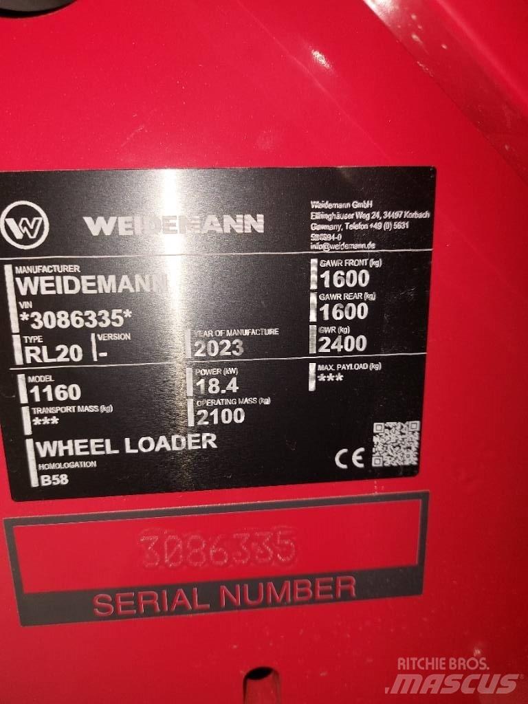 Weidemann 1160 Kompaktlaster
