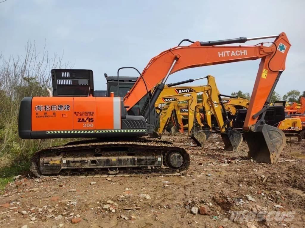 Hitachi ZX200 Beltegraver