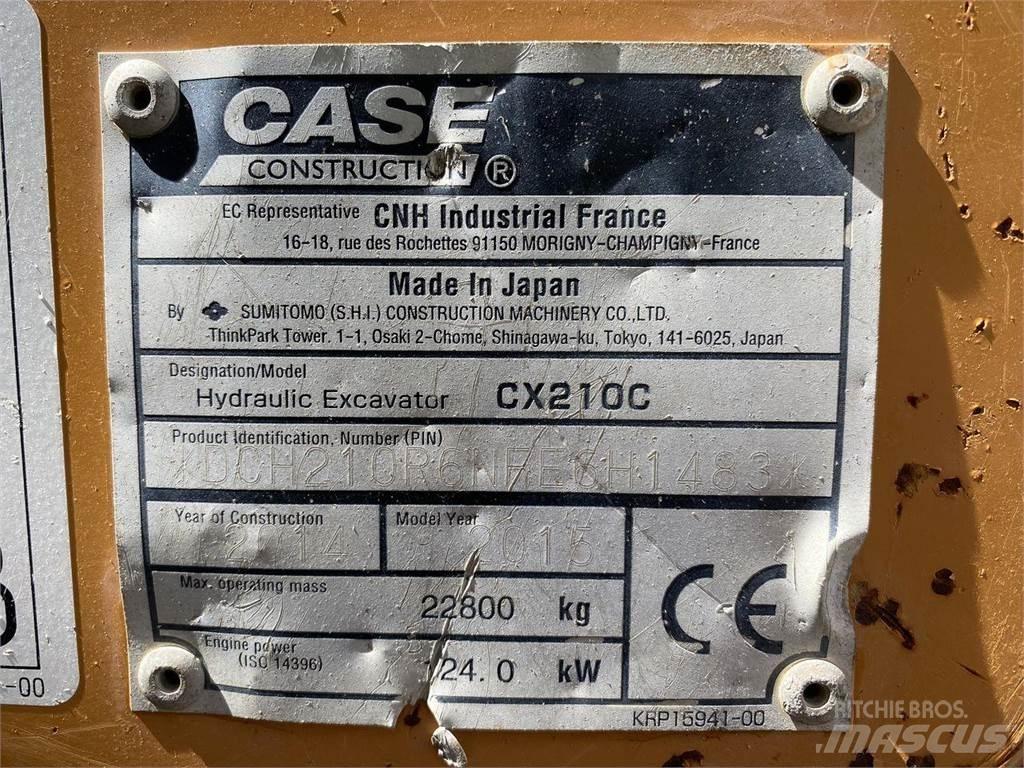 CASE CX210 Beltegraver