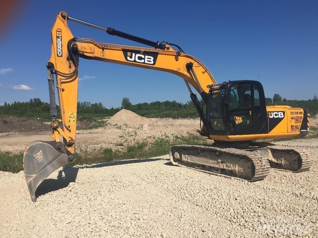 JCB JS 220 Beltegraver