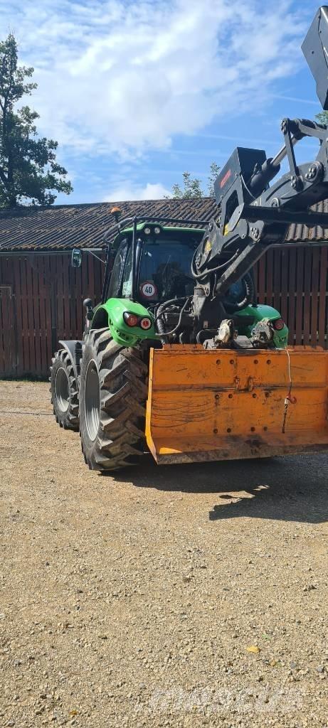 Deutz Agrotron 6155 Traktor med skogsutstyr