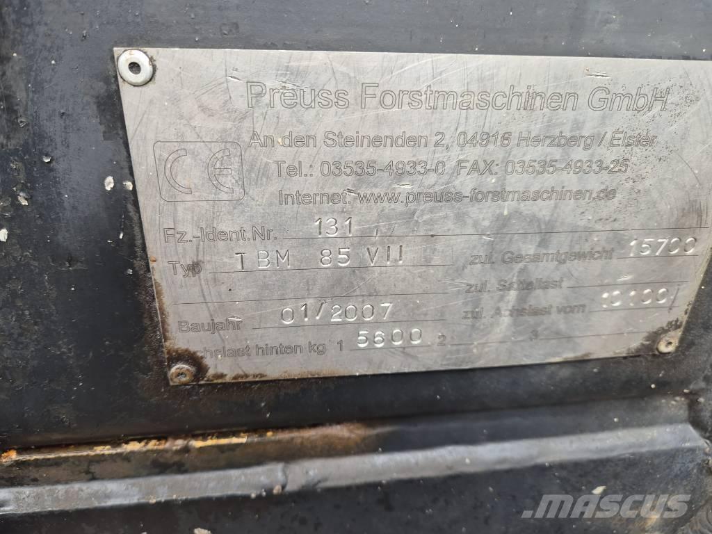 Preuss TBM 85 V.II Hogstmaskiner