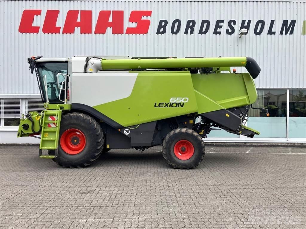 CLAAS LEXION 650 Skurtreskere