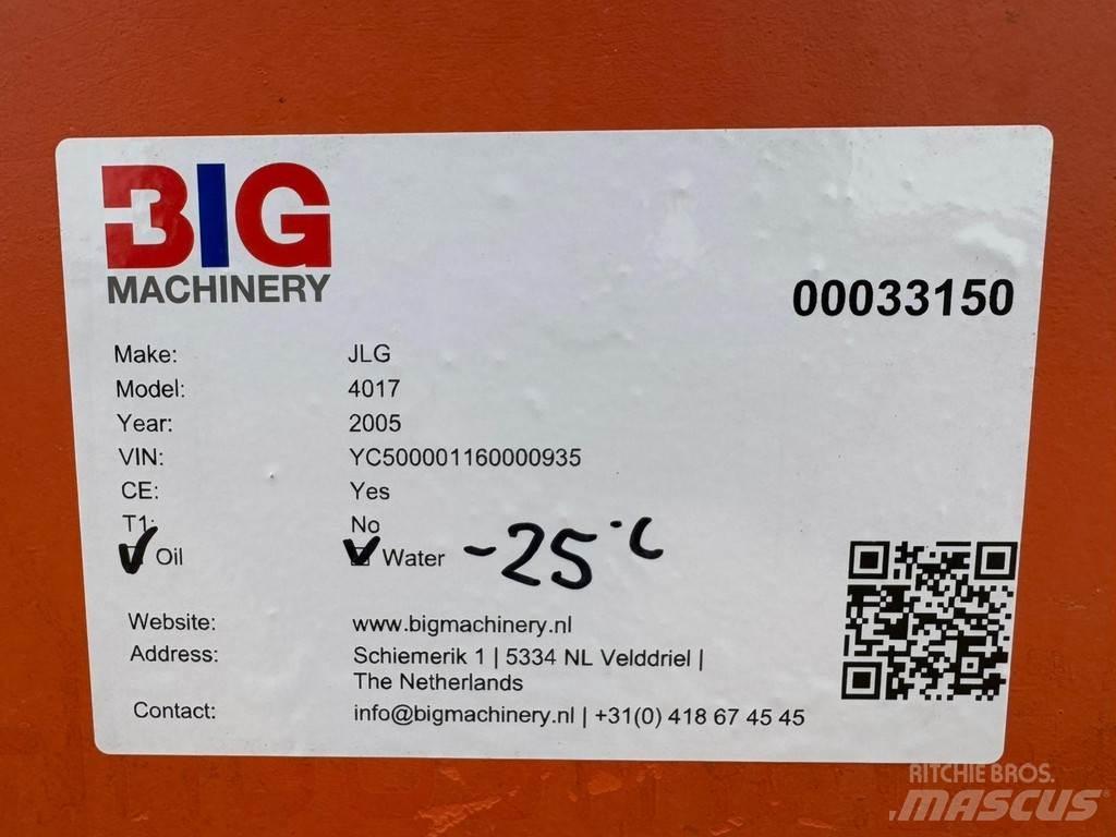 JLG 4017 Teleskoplastere