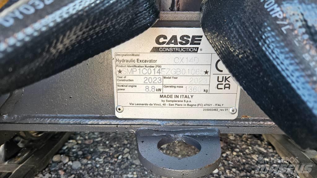 CASE CX14D Minigravere <7t