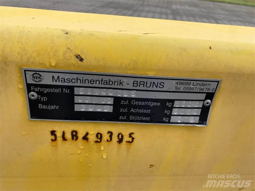 Bruns SW 7600 Skurtresker tilbehør