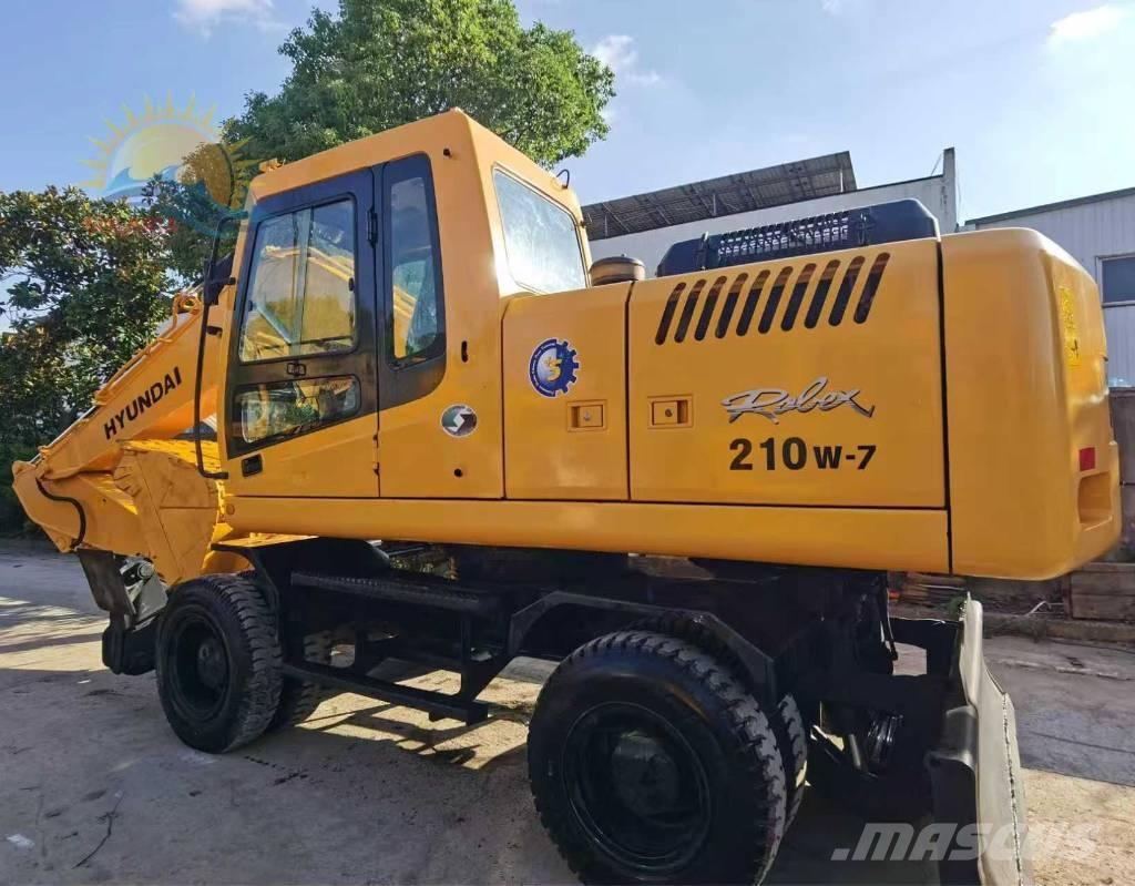 Hyundai r210w-7 Hjulgravere