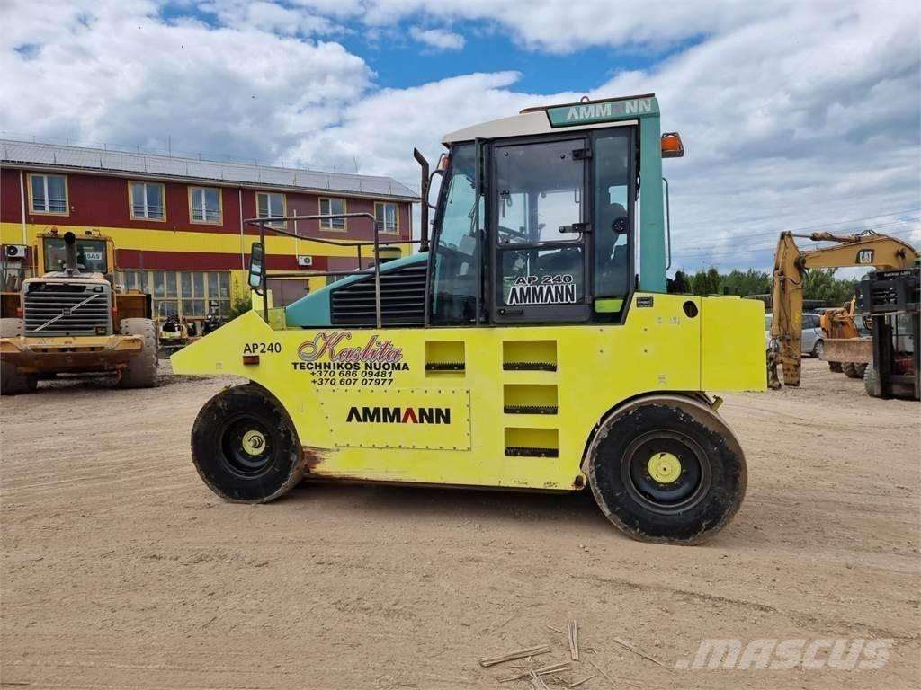 Ammann AP 240 Gummihjulsvalser