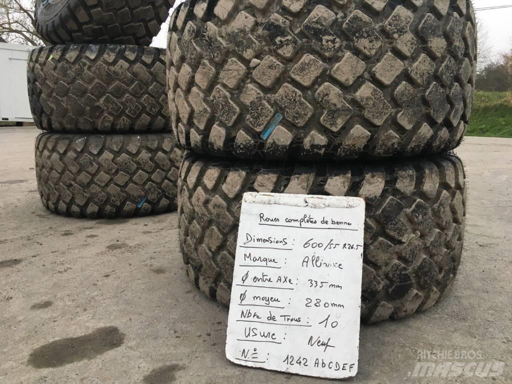Alliance 600/55R26.5 Dekk, hjul og felger