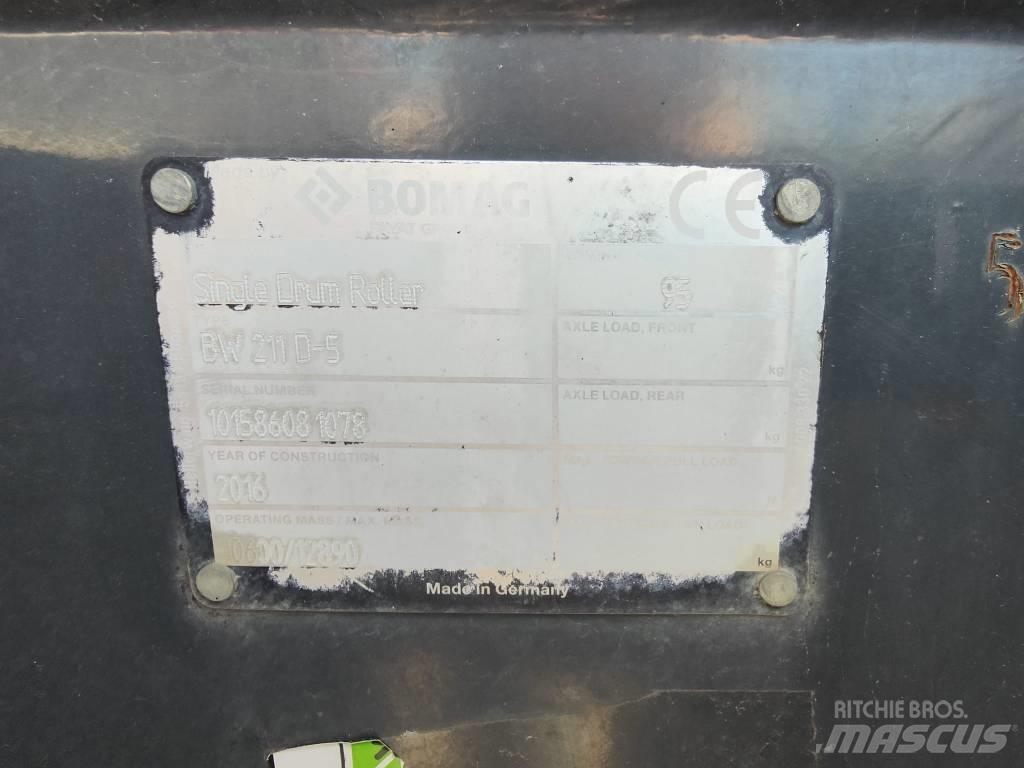 Bomag BW 211 D-50 Gummihjulsvalser