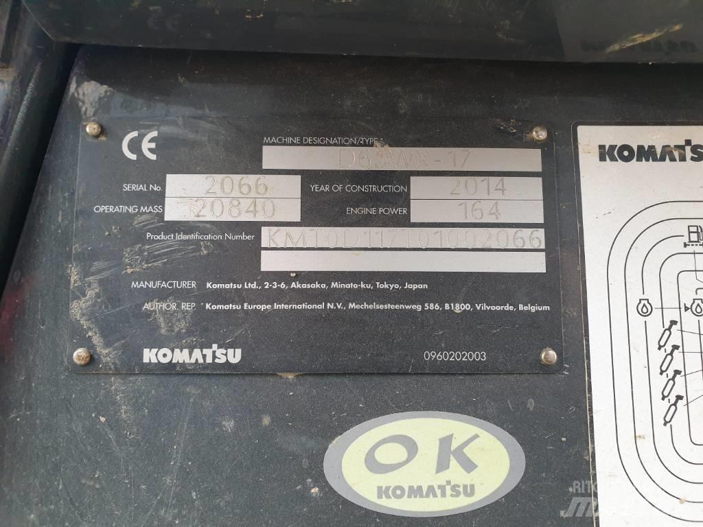 Komatsu D 65 WX-17 Dozere Beltegående