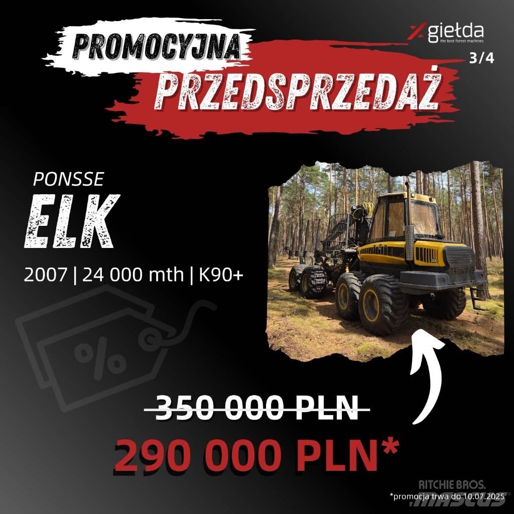 Ponsse Elk Lassbærere