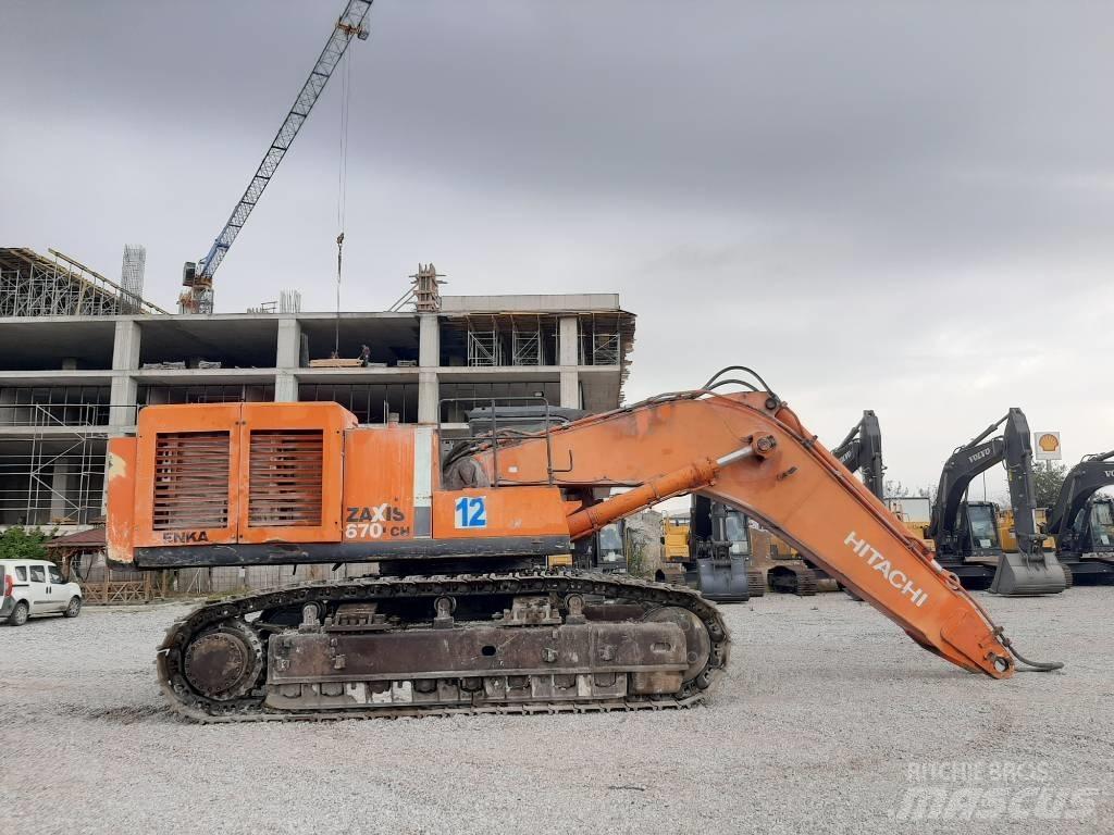 Hitachi ZX 670 LC H Beltegraver