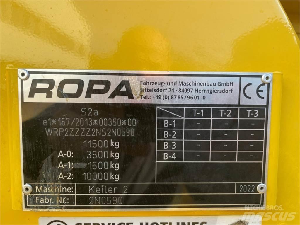 Ropa KEILER 2 Potetopptakere