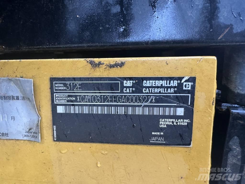 CAT 312E Beltegraver